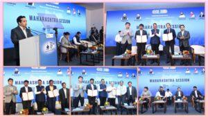 Read more about the article महाराष्ट्र सागरी विकासात आघाडीवर; ₹५५,९६९ कोटींचे १५ सामंजस्य करार