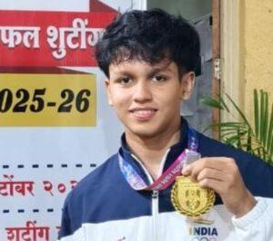 Read more about the article सावंतवाडीचा आयुष पाटणकर राज्यस्तरीय नेमबाजी स्पर्धेत सुवर्णपदक विजेता