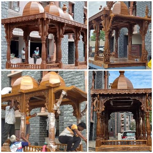 You are currently viewing पंढरपूरच्या पांडुरंगाच्या लाकडी रथनिर्मितीचे काम अंतिम टप्प्यात