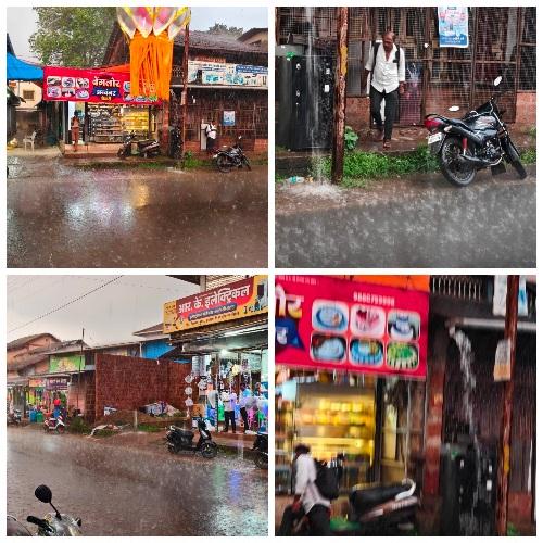 You are currently viewing फोंडाघाटमध्ये ढगफुटी सदृश पावसाने जनजीवन ठप्प