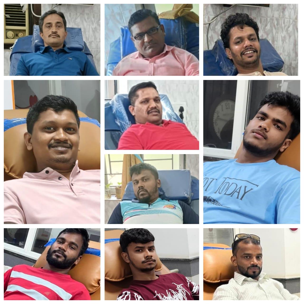 You are currently viewing तेरा ऑन कॉल रक्तदात्यांनी एकाच दिवशी दिले पाच रुग्णांना जीवदान