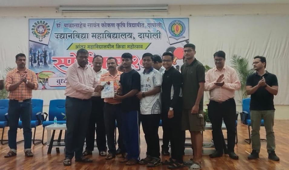 You are currently viewing क्रीडा महोत्सव स्पोर्टेक्स-२०२५ कार्यक्रमामध्ये मांडकी- पावलण कृषी महाविद्यालयाला घवघवीत यश.