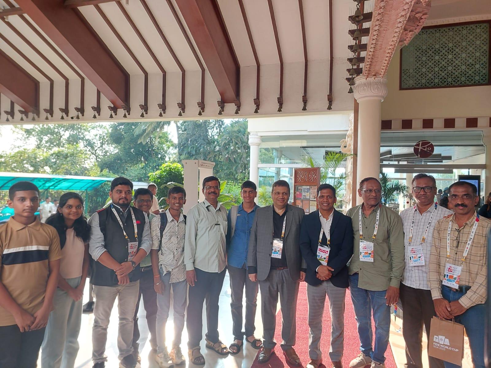 You are currently viewing गोव्यातील विश्वचषक बुद्धिबळ स्पर्धेत श्री चेस अकॅडमीचा प्रेरणादायी प्रवास!