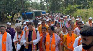 प्रभाग १ व ४ मध्ये केसरकरांची दमदार मोहीम