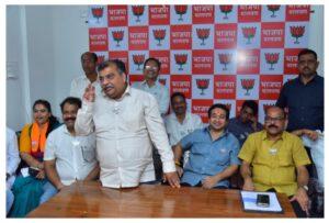 Read more about the article मालवणच्या सर्वांगिण विकासासाठी भाजपच हाच पर्याय — प्रदेशाध्यक्ष रवींद्र चव्हाण यांची कार्यकर्त्यांना हाक