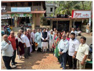 सावंतवाडीत शिवसेनेचा प्रचार वेगात; जनसंपर्कात केसरकर आघाडीवर