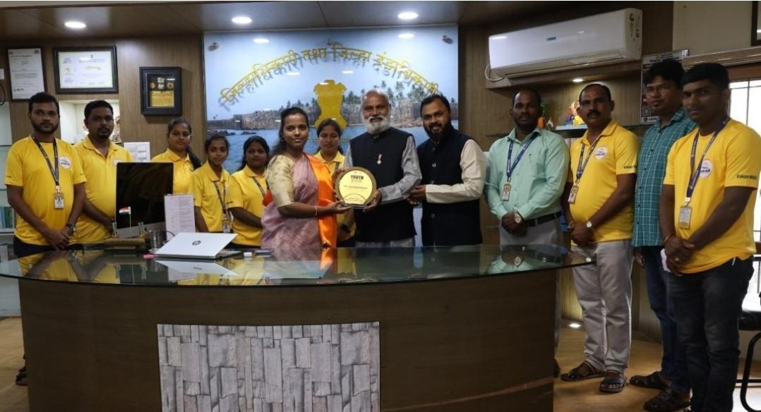 You are currently viewing जिल्हाधिकारी तृप्ती धोडमिसे ‘युथ आयकॉन अवॉर्ड – २०२५’ ने सन्मानित! ; कोकण एनजीओ इंडियातर्फे गौरव.