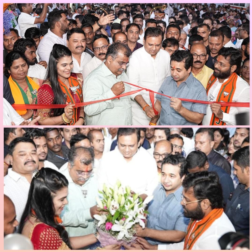 You are currently viewing सावंतवाडीत भाजपा जनसंपर्क कार्यालयाचे भव्य उद्घाटन; प्रदेशाध्यक्ष रविंद्र चव्हाण यांच्या हस्ते लोकार्पण