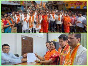 Read more about the article सावंतवाडी नगरपरिषदेत शिवसेनेचे जोरदार शक्ति प्रदर्शन