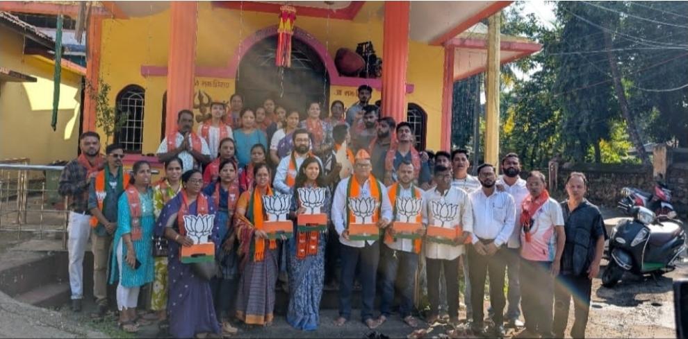 You are currently viewing भाजप उमेदवार सुधीर आडिवरेकर यांच्या प्रचाराला प्रारंभ