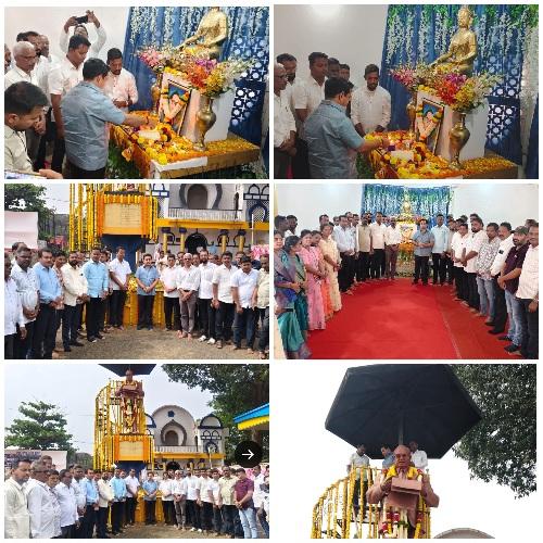 You are currently viewing महापरिनिर्वाण दिनानिमित्त पालकमंत्री नितेश राणे यांनी केले डॉ. बाबासाहेब आंबेडकर यांना अभिवादन!