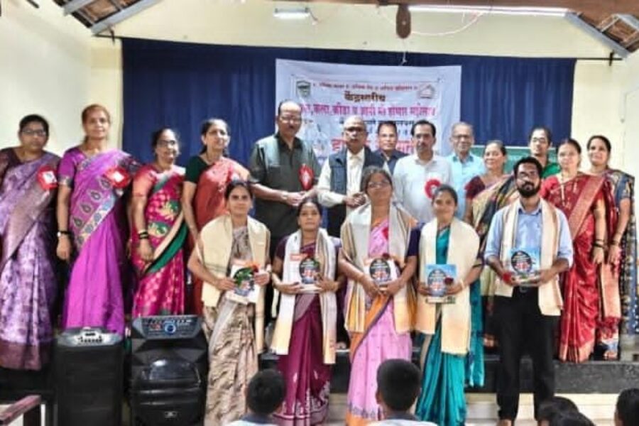 आचरे नंबर 1 कथामाला कार्यकर्त्यांचा सत्कार 