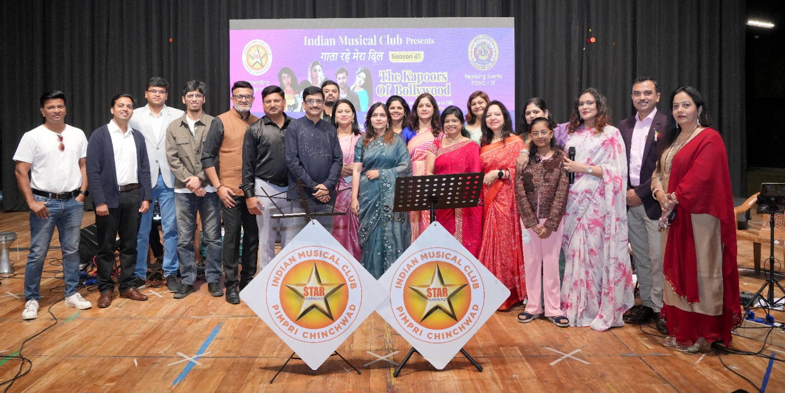 You are currently viewing इंडियन म्युझिकल क्लब प्रस्तुत बॉलिवूडमधील ‘कपूर’ गीतांनी श्रोते मंत्रमुग्ध