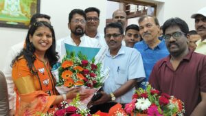 Read more about the article सावंतवाडीतील पत्रकारांकडून नवनिर्वाचित नगराध्यक्षांना शुभेच्छा !