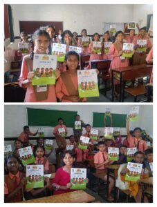 Read more about the article मातोश्री विद्यामंदिरात अगस्त्या इंटरनॅशनल फाउंडेशन व आय.टी.सी. यांच्या वतीने प्लास्टिक कचरा व्यवस्थापन पुस्तिकांचे वाटप