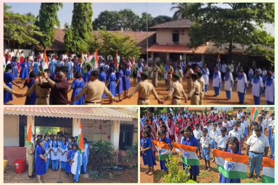 वामनराव महाडिक माध्यमिक विद्यालयात संविधान सप्ताहनिमित्त विविध उपक्रम संपन्न