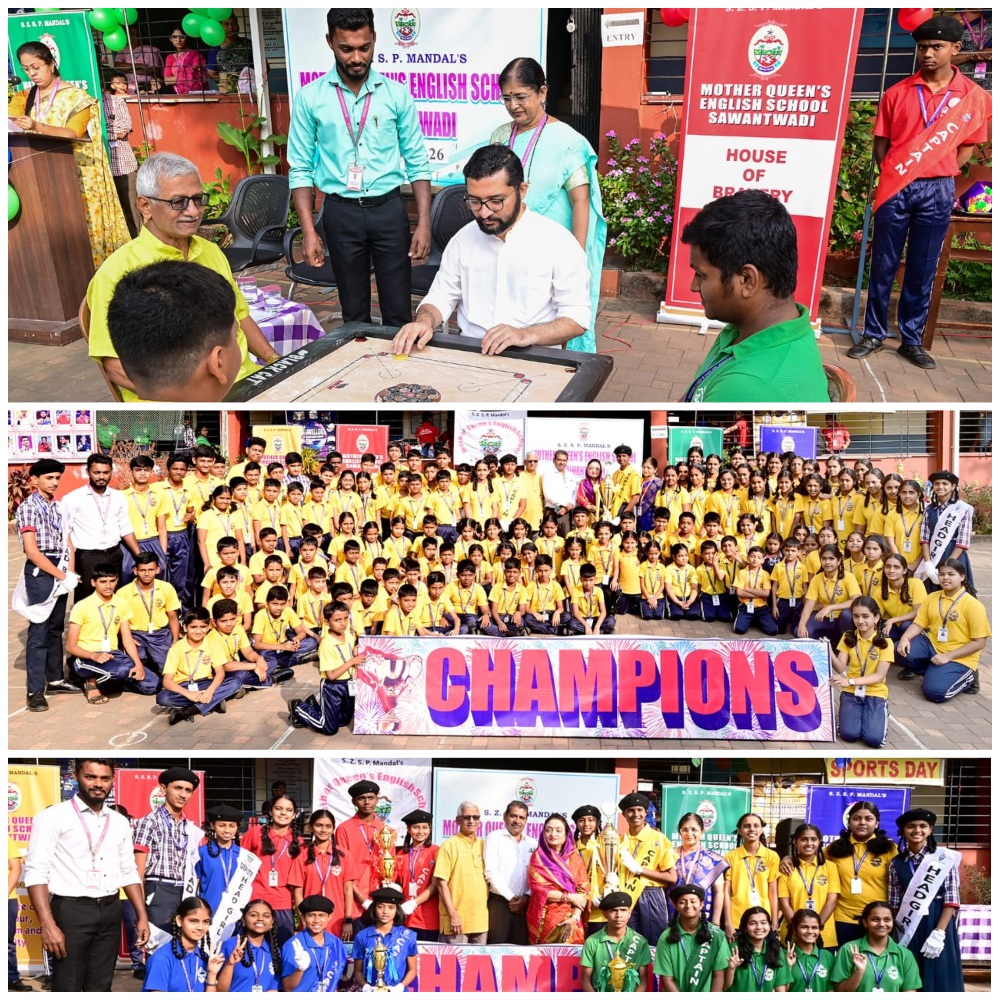 You are currently viewing मदर क्वीन्स इंग्लिश स्कूलमध्ये क्रीडा दिनाचे यशस्वी आयोजन