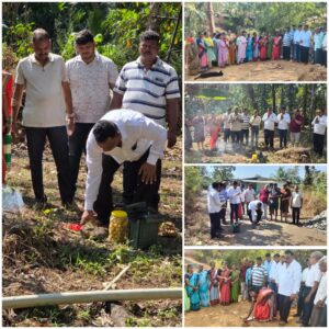 Read more about the article दोडामार्ग तालुक्यात विकासकामांचा झपाट्याने शुभारंभ