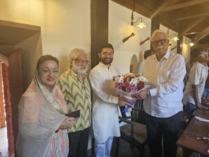 Read more about the article गोव्याचे राज्यपाल पुसापती अशोक गजपती राजू यांची सावंतवाडी राजवाड्यास सदिच्छा भेट