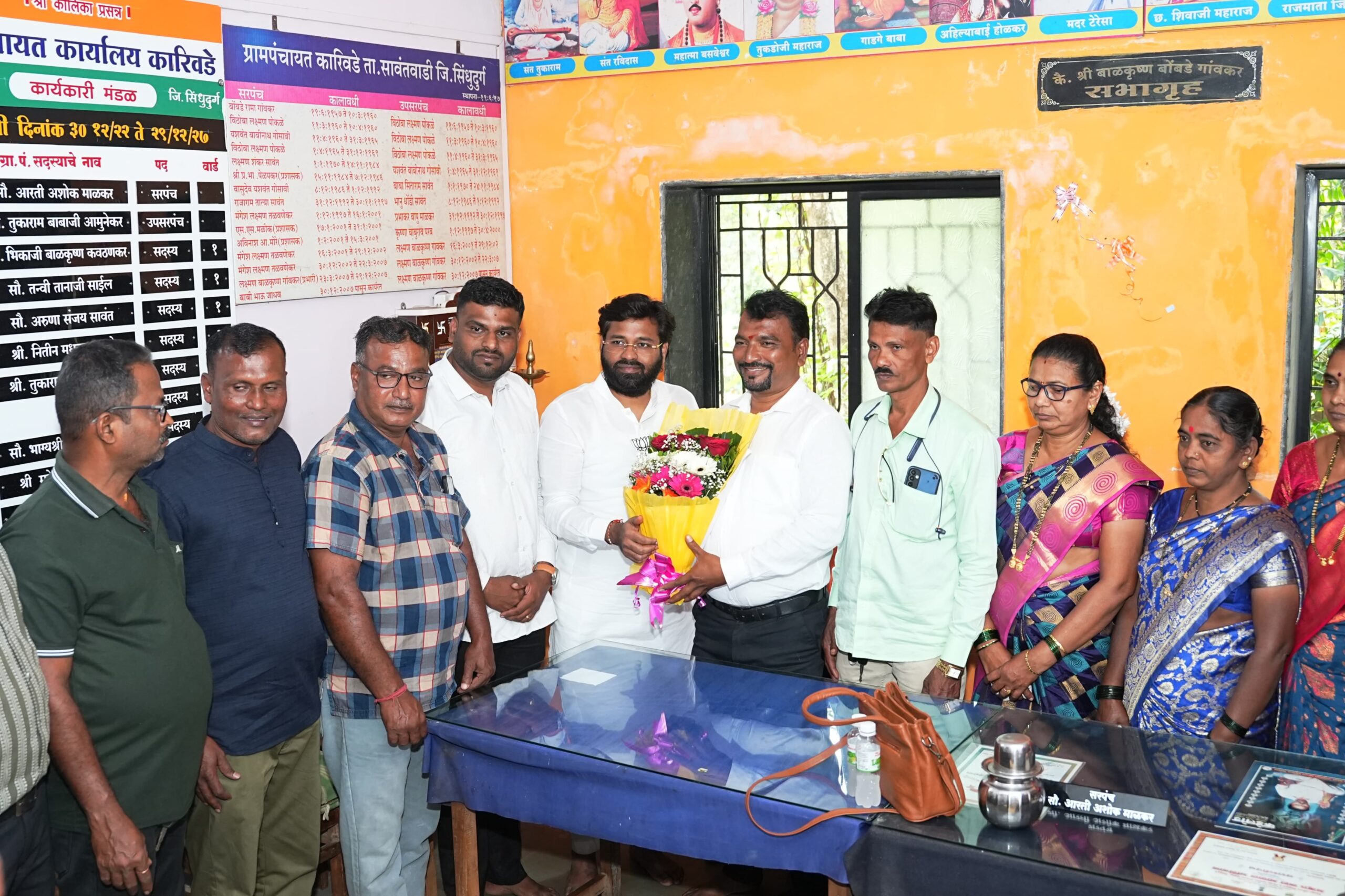 You are currently viewing कारिवडे ग्रामपंचायतीच्या उपसरपंचपदी महेश गावकर यांची बिनविरोध निवड