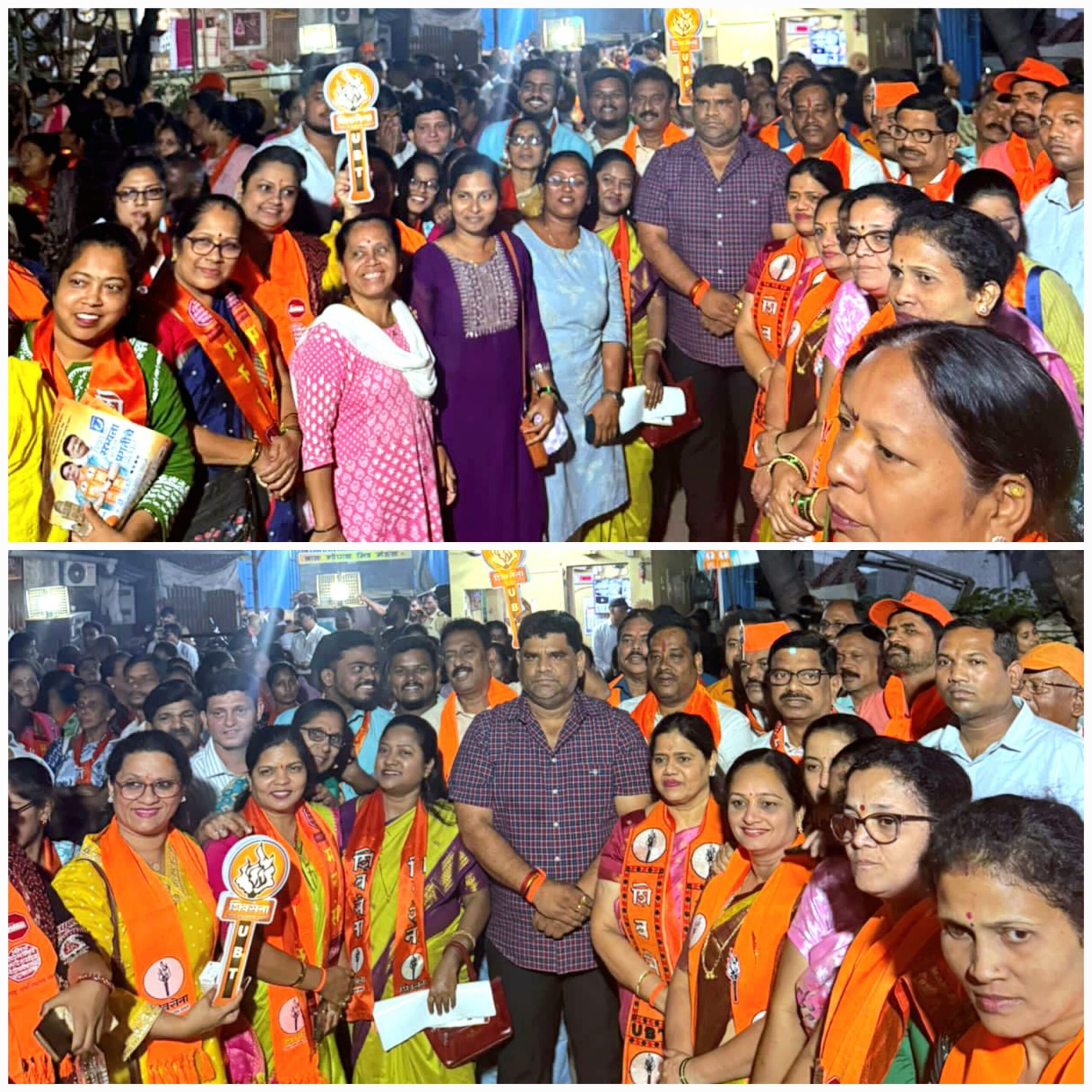 You are currently viewing सांताक्रूझ (पू) येथील शिवसेना उमेदवार सौ. श्रवरी परब यांच्या प्रचारात मा.आम.वैभव नाईक सहभागी झाल्याने कार्यकर्त्यांमध्ये उत्साह