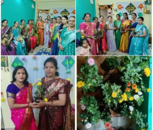 Read more about the article हळदीकुंकू निमित्ताने झाडाचे रोप वाटून जपला पर्यावरण रक्षणाचा संदेश