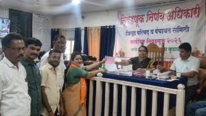 Read more about the article आंब्रड जि.प. मतदारसंघात अनुभवाचा कस; दीपलक्ष्मी पडते पुन्हा निवडणूक रिंगणात