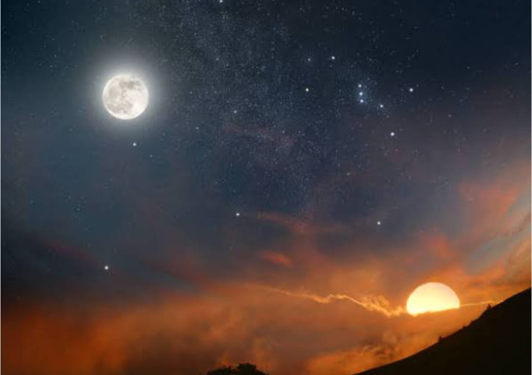 You are currently viewing सूर्याला साथ चंद्राची…!