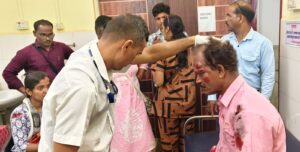 Read more about the article मळगाव मेटामध्ये भीषण अपघात