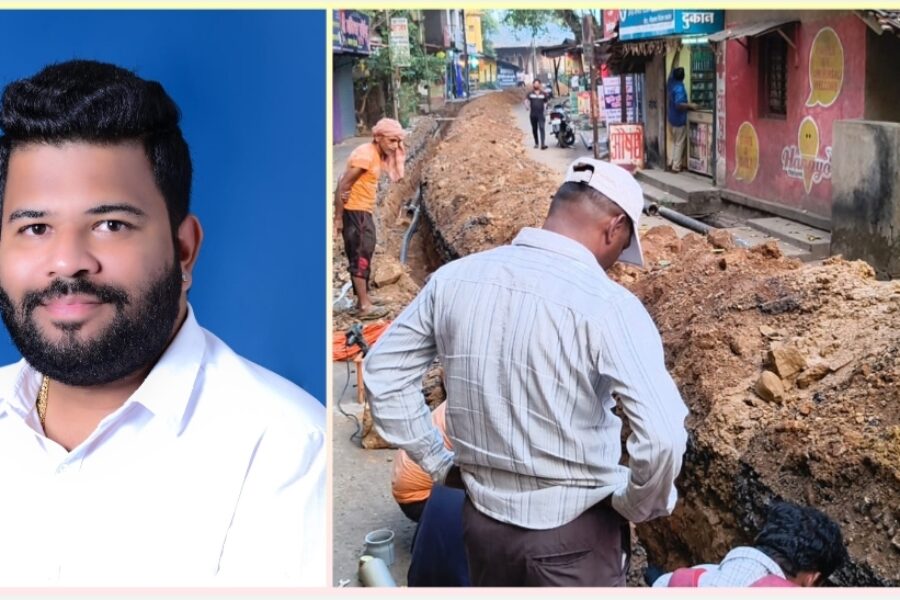 सावंतवाडी मुख्य बाजारपेठेतील गढूळ पाण्याची समस्या अखेर मार्गी