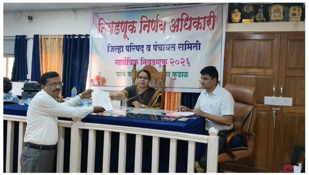 You are currently viewing वेताळबांबर्डे जि.प. मतदारसंघात शिवसेनेची चाल; नागेश आईर यांचा उमेदवारी अर्ज दाखल