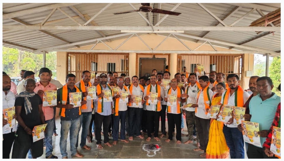 You are currently viewing कणकवली हरकुळ बुद्रुक जि.प. मतदारसंघात महायुतीच्या प्रचाराचा शुभारंभ