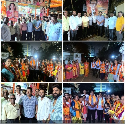 You are currently viewing मुंबईतील शिवसेनेच्या उमेदवार सौ. सुजाता पाटेकर यांच्या प्रचारफेरीत मा.आम. वैभव नाईक झाले सहभागी