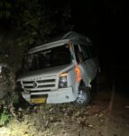 तिराळी घाटात थरारक अपघात