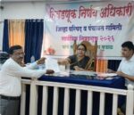 वेताळबांबर्डे जि.प. मतदारसंघातून शिंदे शिवसेनेचे नागेश आईर यांचा उमेदवारी अर्ज दाखल