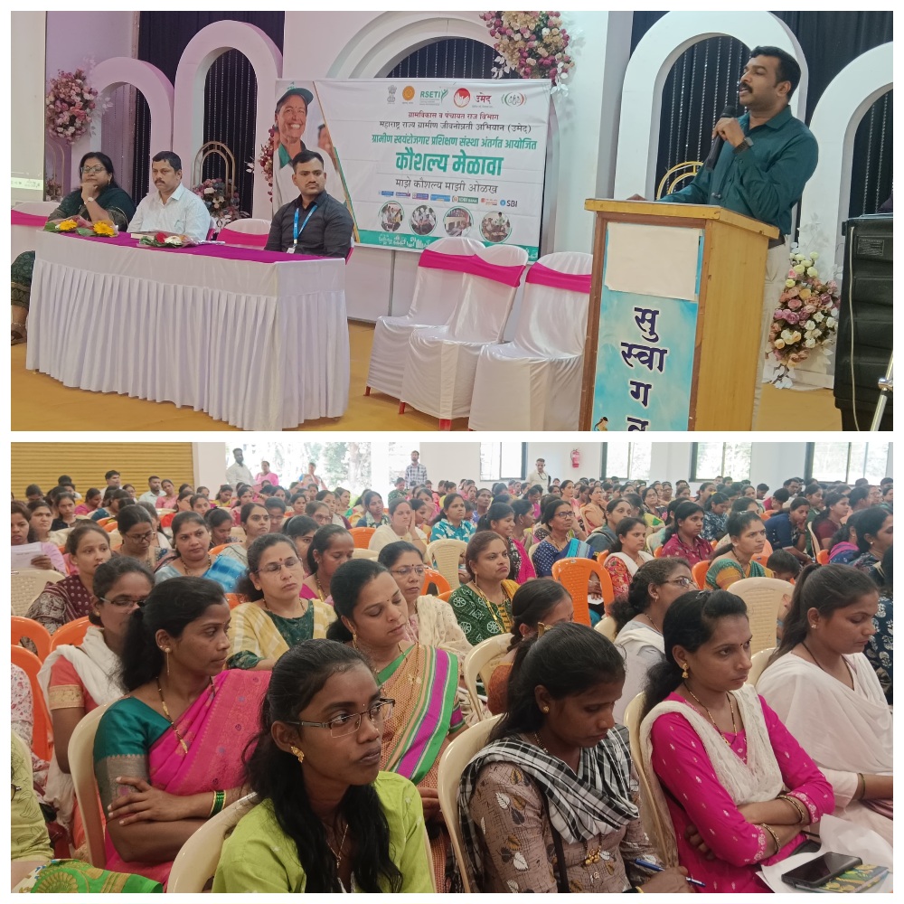 You are currently viewing उमेद अभियान व RSETI चा जिल्हास्तरीय कौशल्य मेळावा संपन्न