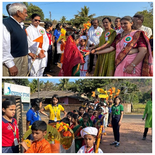 You are currently viewing कोमसाप सावंतवाडी व स्टेपिंग स्टोन ग्लोबल स्कूल आयोजित ग्रंथ दिंडीत संतांच्या वेशभूषा ठरल्या लक्ष्यवेधक