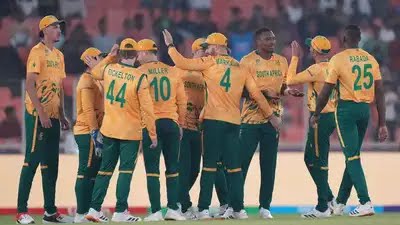 You are currently viewing मारक्रम–मिलरच्या फटकेबाजीचा जलवा; दक्षिण आफ्रिकेचा कॅनडावर ५७ धावांनी दणदणीत विजय