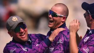 Read more about the article लीस्कच्या अष्टपैलू चमकदार कामगिरीवर स्कॉटलंडचा इटलीवर ७३ धावांनी दणदणीत विजय