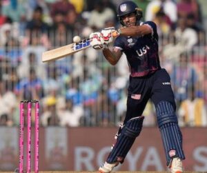 Read more about the article अमेरिकेचा दमदार विजय; नामिबियावर ३१ धावांनी मात, संजय कृष्णमूर्तीची झंझावाती खेळी