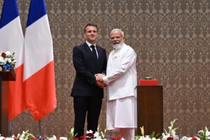 Read more about the article भारत–फ्रान्स संबंधांना ‘स्पेशल ग्लोबल स्ट्रॅटेजिक पार्टनरशिप’चा दर्जा : पंतप्रधान नरेंद्र मोदी यांची घोषणा