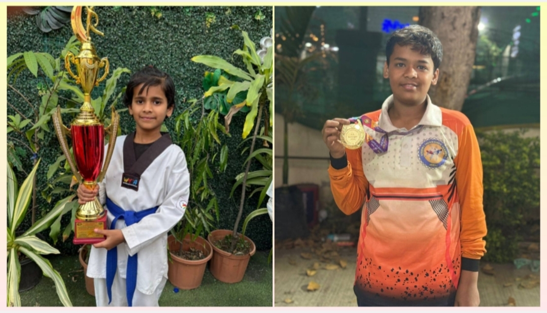 You are currently viewing तायक्वांदो चॅम्पियनशीप स्पर्धेत स्वराज नलवडे ,ईश्वरी नलवडे यांना सुवर्णपदक