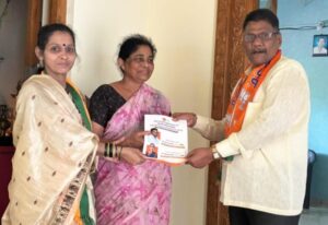 Read more about the article वराड व पेंडूर मतदारसंघात घराघरांत प्रचार