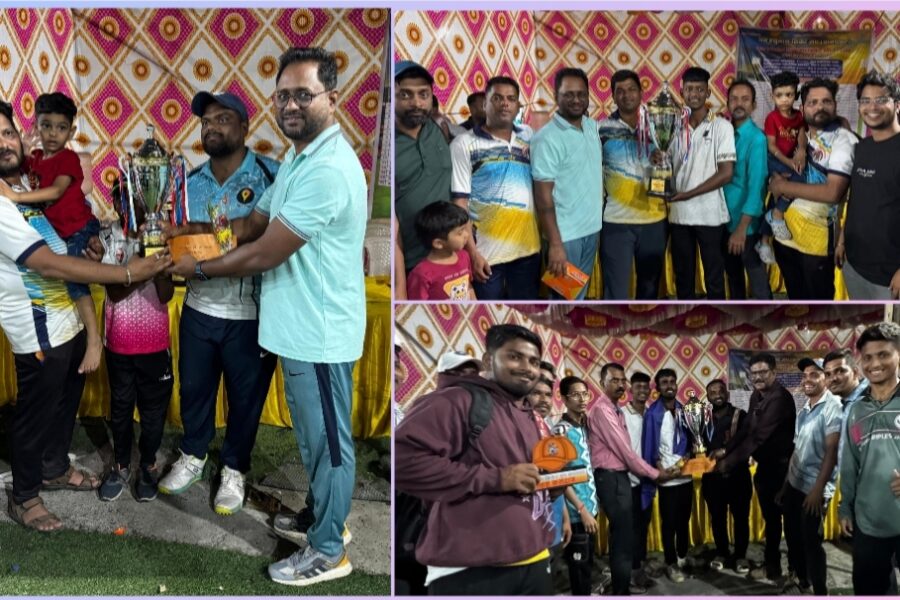 नालासोपाऱ्यात भव्य टर्फ अंडर आर्म लीग क्रिकेट स्पर्धा जल्लोषात संपन्न