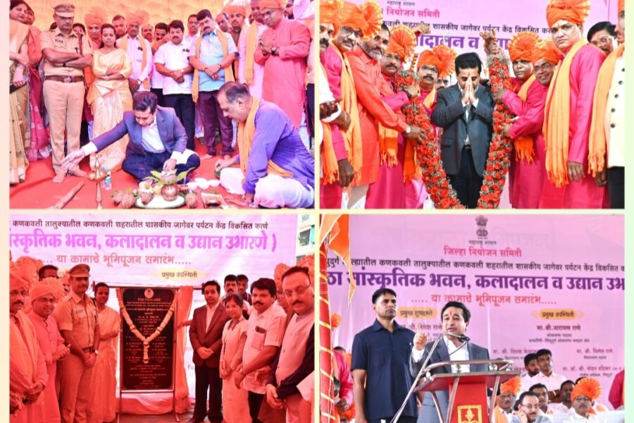कणकवलीचे ‘मराठा सांस्कृतिक भवन’ वर्षभरात पूर्ण करणार – नाम. नितेश राणे