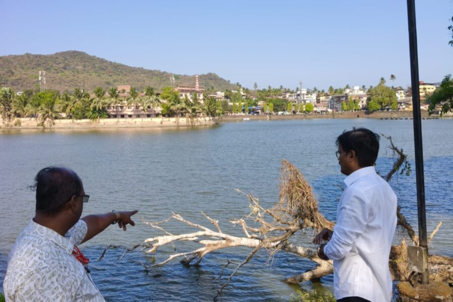 मोती तलावाला पुन्हा मिळाले स्वच्छ रूप