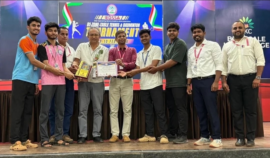 You are currently viewing कोल्हापूर विभागीय टेबल टेनिस स्पर्धेत भोसले पॉलिटेक्निक विजेता….