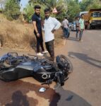 साटेली तर्फ सातार्डा येथे भीषण अपघात