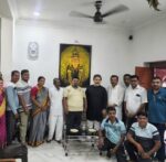 निरवडेत निलेश राणे–प्रमोद गावडे भेट