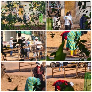 Read more about the article फोंडाघाट एसटी स्टँडवर स्वच्छता अभियान; जागतिक महिला दिनानिमित्त महिलांचा उत्स्फूर्त सहभाग